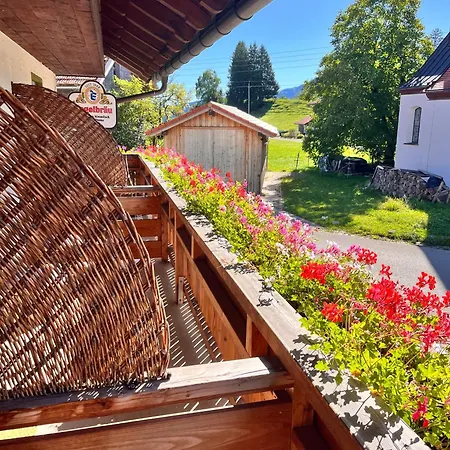 Goldiger Hirsch B&B mit Gemeinschaftsküche-3