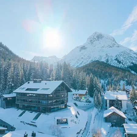 New Hotel Kristberg In Lech With Spa, Outdoor Pool And View-2
