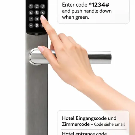Apartment Hotel Am Sand 24H Self Check-In-2