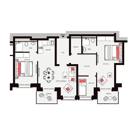 Gezeiten Suites Büsum-3