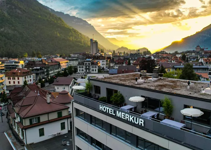 Hotel Merkur - West Station Lodge Interlaken