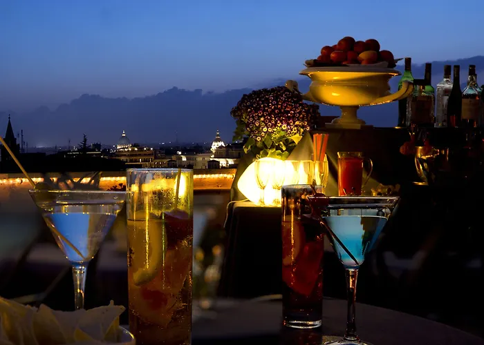 Marcella Royal Hotel - Rooftop Garden Rom