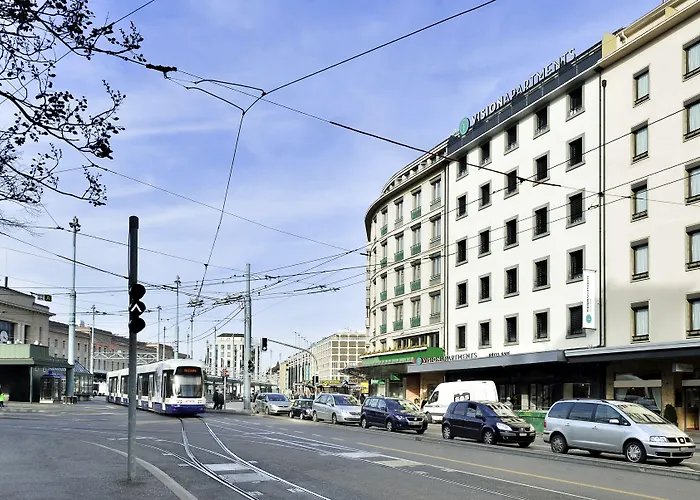 Visionapartments Place De Cornavin - Contactless Check-In Genf