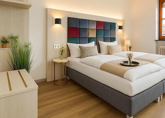 Messehotel Daucher A9 Autobahn 24h Self-Check-in Nürnberg
