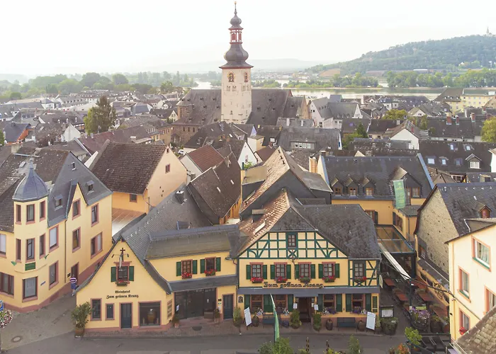 Weinhotel des Riesling Zum Grünen Kranz Rüdesheim am Rhein