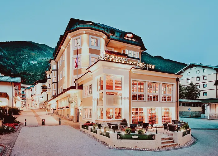 Österreichischer Hof-im Bademantel direkt in die Alpentherme Bad Hofgastein