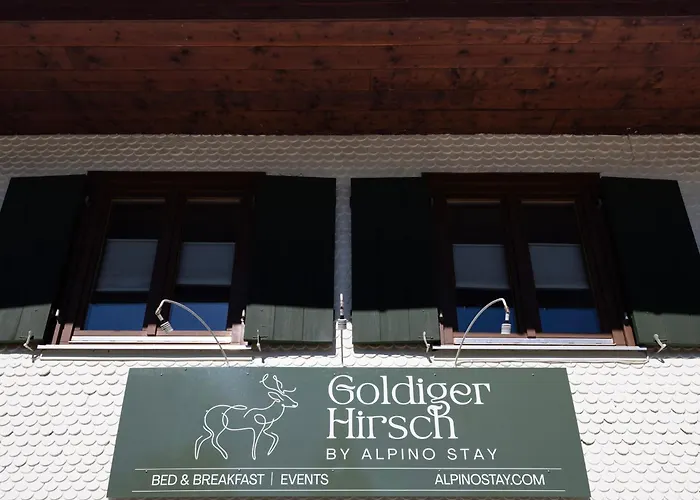 Goldiger Hirsch B&B mit Kochmöglichkeiten Immenstadt im Allgäu