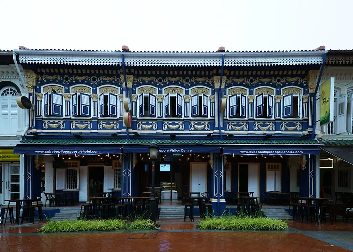 Cube Boutique Capsule Hotel At Kampong Glam Singapur