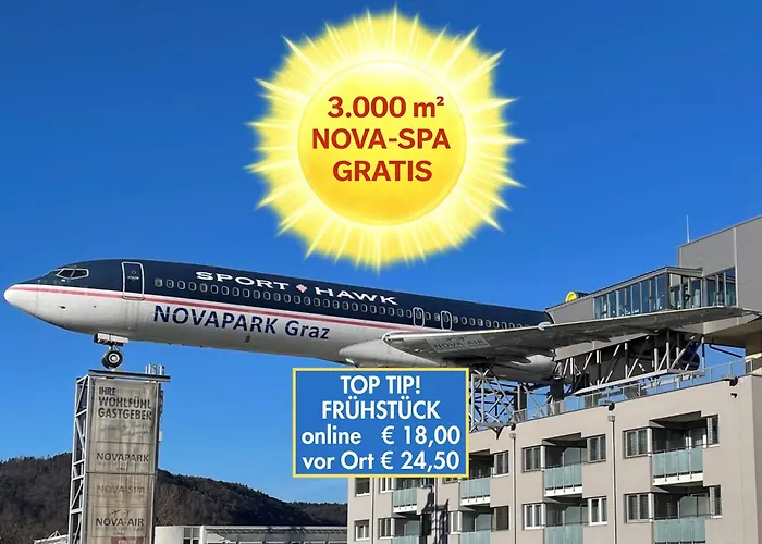 NOVAPARK Flugzeughotel Graz