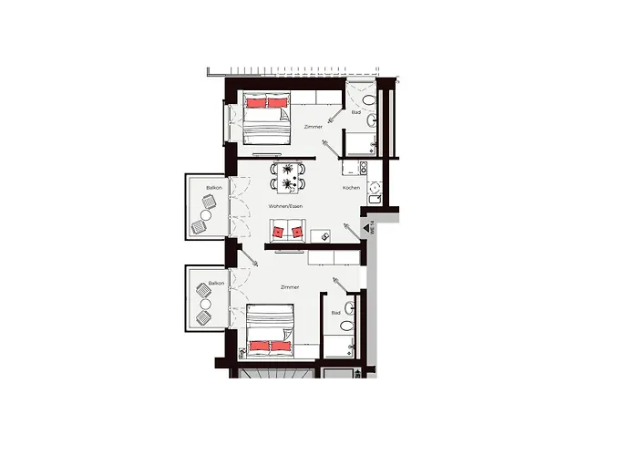 Gezeiten Suites Büsum