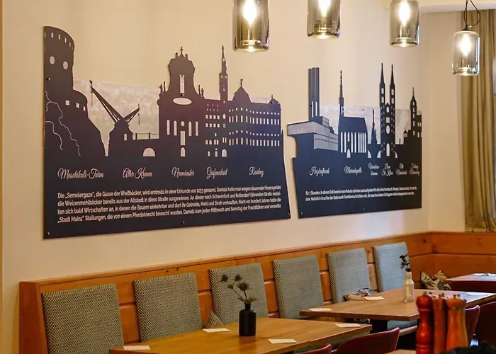 Hotel Zur Stadt Mainz in Würzburger Innenstadt
